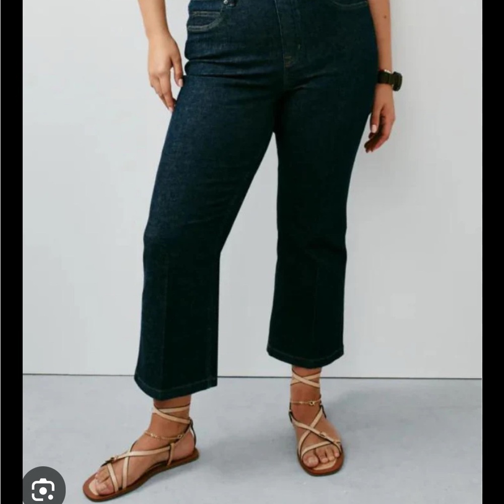 Spanx kick flare Dark Blue Women's Jeans